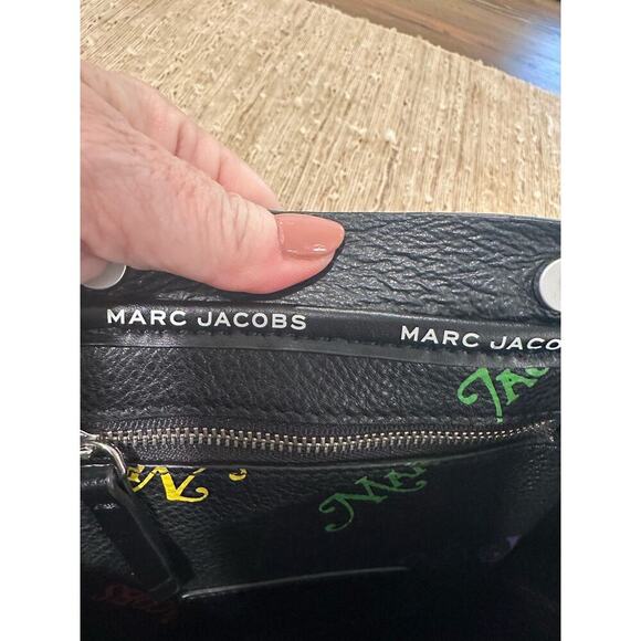 Marc Jacobs x New York Magazine The Mini Tag Leather Tote + Logo Shoulder Strap - Picture 15 of 16
